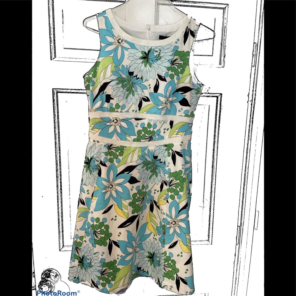 Cute and colorful flowered sundress by Willi Smith